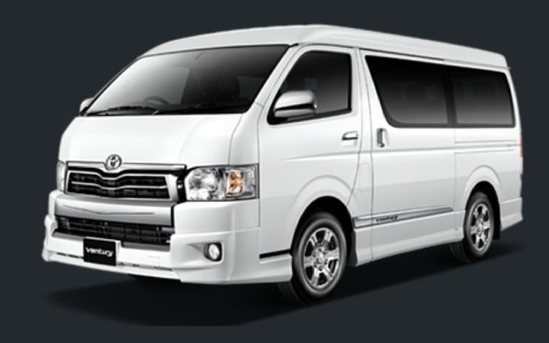 9 Seater Maxi Cab — Toyota Hiace or similar